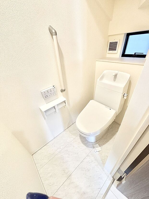 トイレは1階と2階それぞれに配置されていてとても便利です。 