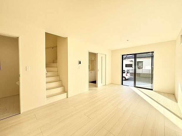 リビング階段が家族の笑顔と会話をつないでくれます  