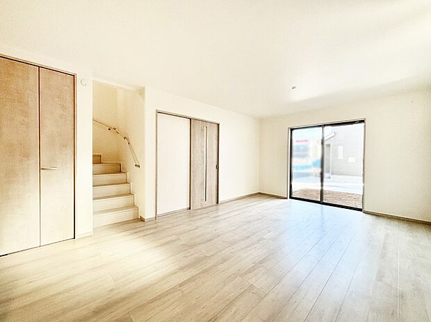 リビング階段、毎日大切な家族とコミュニケーションがとれる家族思いの間取り