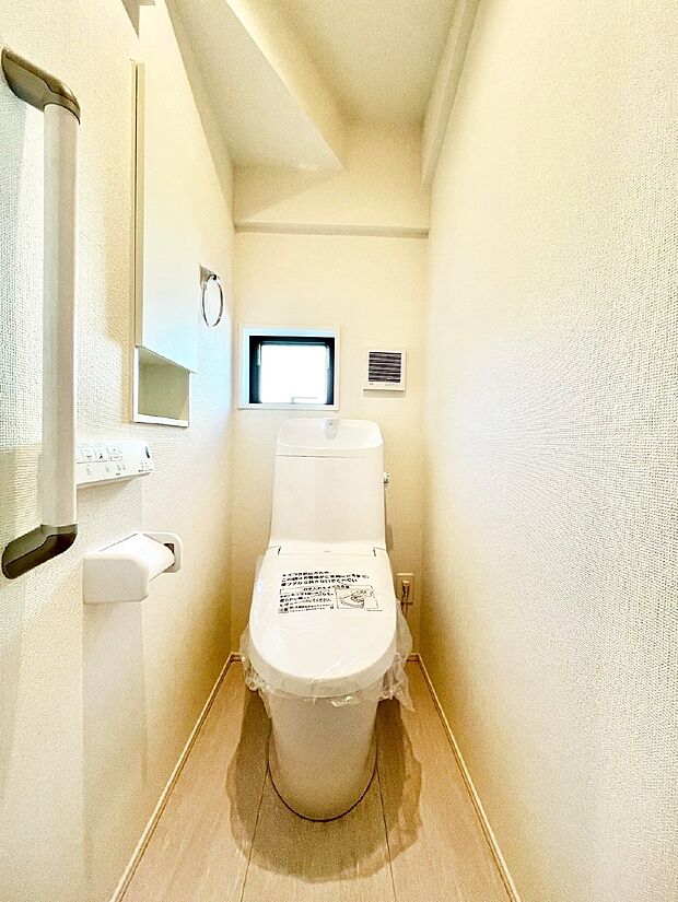 トイレは1階と2階それぞれに配置されていてとても便利です。 