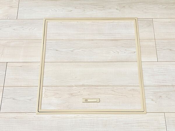 床下収納付き！日用品・非常用品の収納にも大活躍。