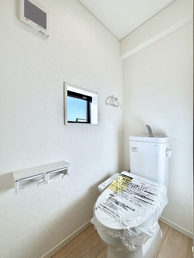 トイレは1階と2階それぞれに配置されていてとても便利です。