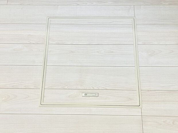 床下収納付き！日用品・非常用品の収納にも大活躍。