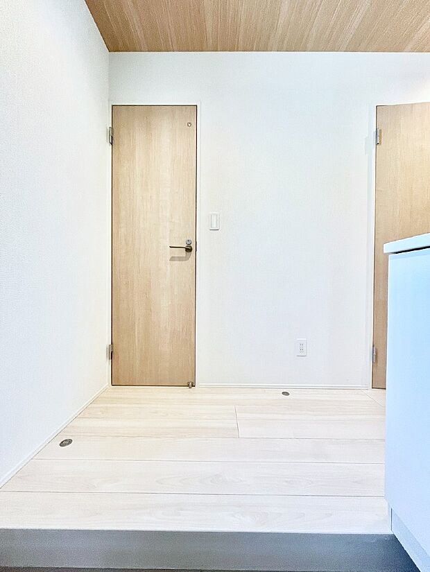 家族の帰宅やお客様をあたたかく迎える玄関