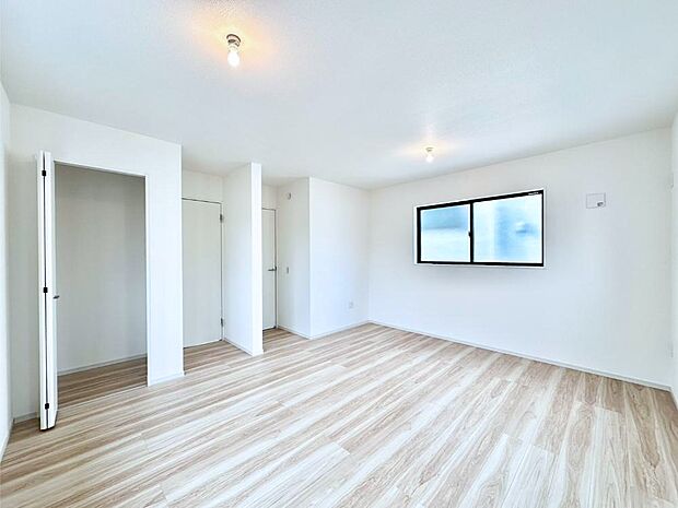 将来は2部屋にすることもできますね。お年頃になったら夢の個室にチェンジ!