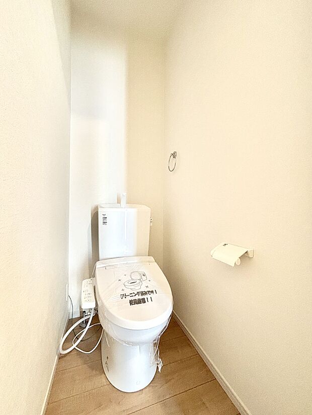 トイレは1階と2階それぞれに配置されていてとても便利です。 