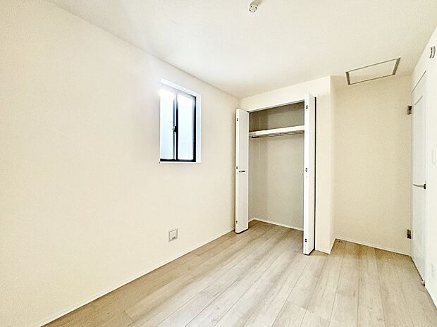 収納も充実しています！どんなお部屋にするか考えるのが楽しみですね。