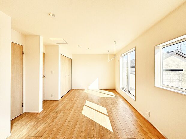 2部屋に分けても利用できるフレキシブルな間取りプラン