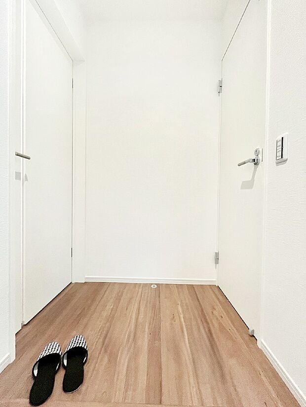 いつもきれいにしておきたい玄関ですね。  