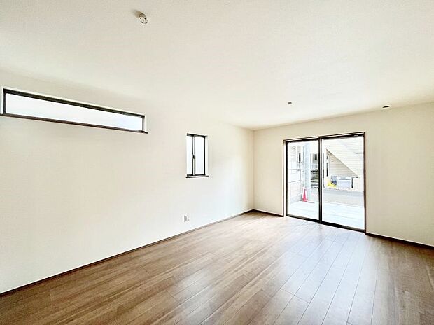 住む方の個性が引き出される、インテリアを考えるのが楽しみなリビングです!