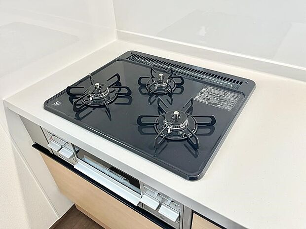 三口ガスコンロでお料理が一気にはかどりそう