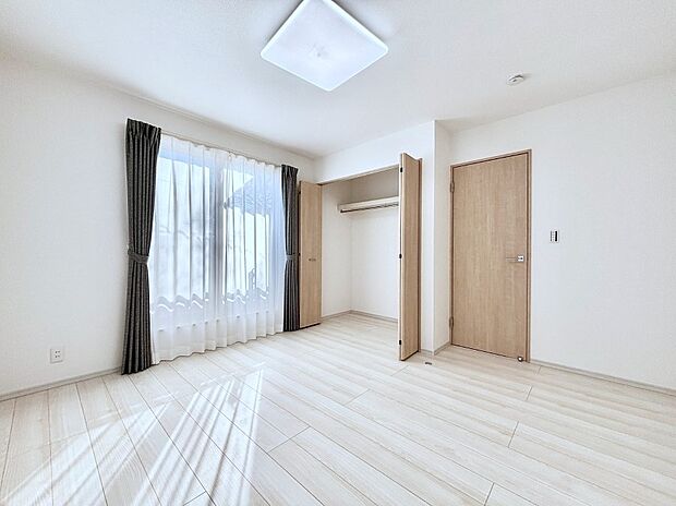 収納も充実しています!どんなお部屋にするか考えるのが楽しみですね。