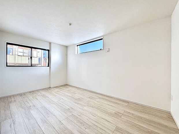 2面採光を確保した明るい空間。家族みんなが快適な暮らしを実現する設計です。