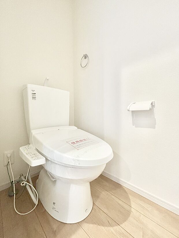 トイレは安心の2箇所！朝のバタバタも一安心です。 