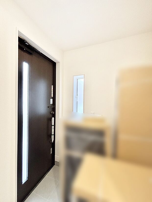 家族の帰宅やお客様をあたたかく迎える玄関