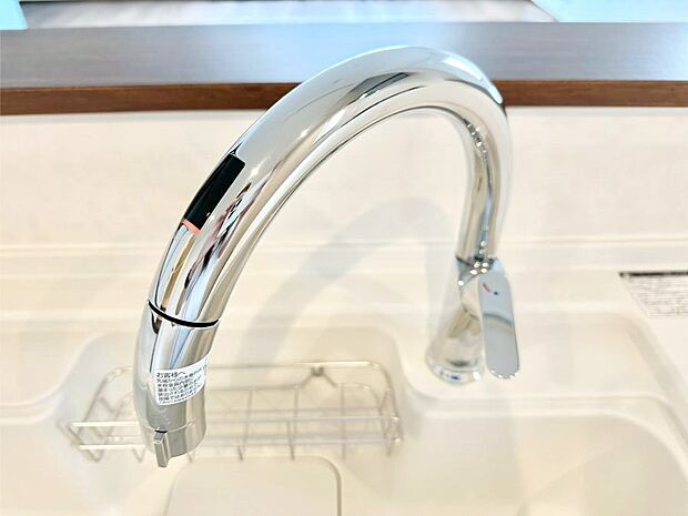 水栓に触れずに吐止水ができるタッチレス水栓