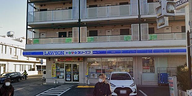 コンビニ 600m ローソン・スリーエフ 松戸馬橋店