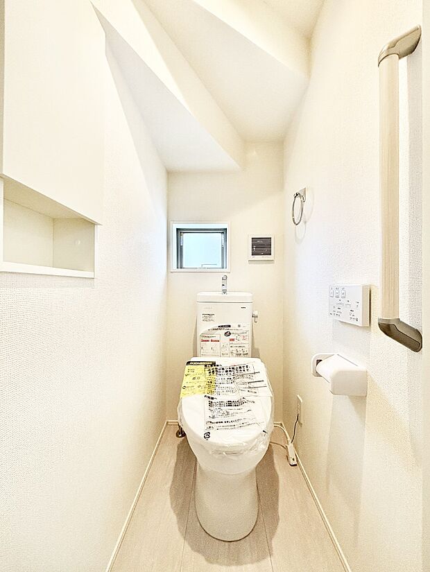 トイレは1階と2階それぞれに配置されていてとても便利です。