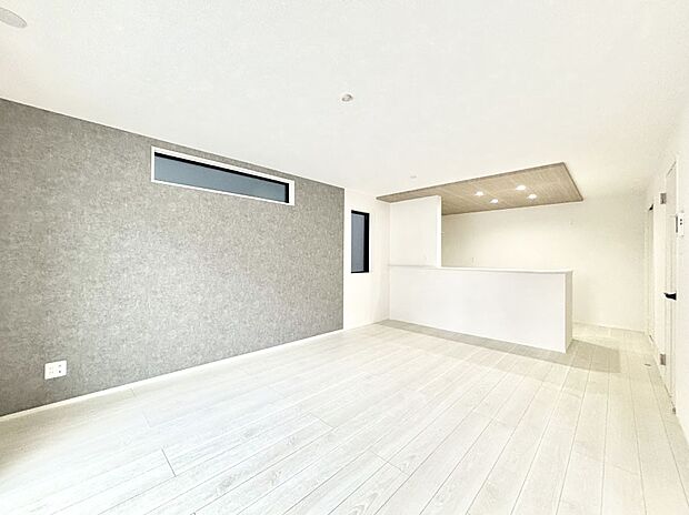 住む方の個性が引き出される、インテリアを考えるのが楽しみなリビングです!