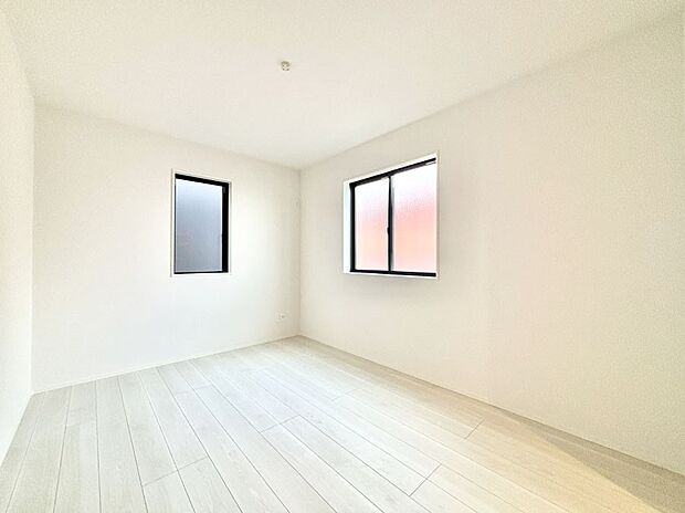 2面採光で明るさ&風通し良好!