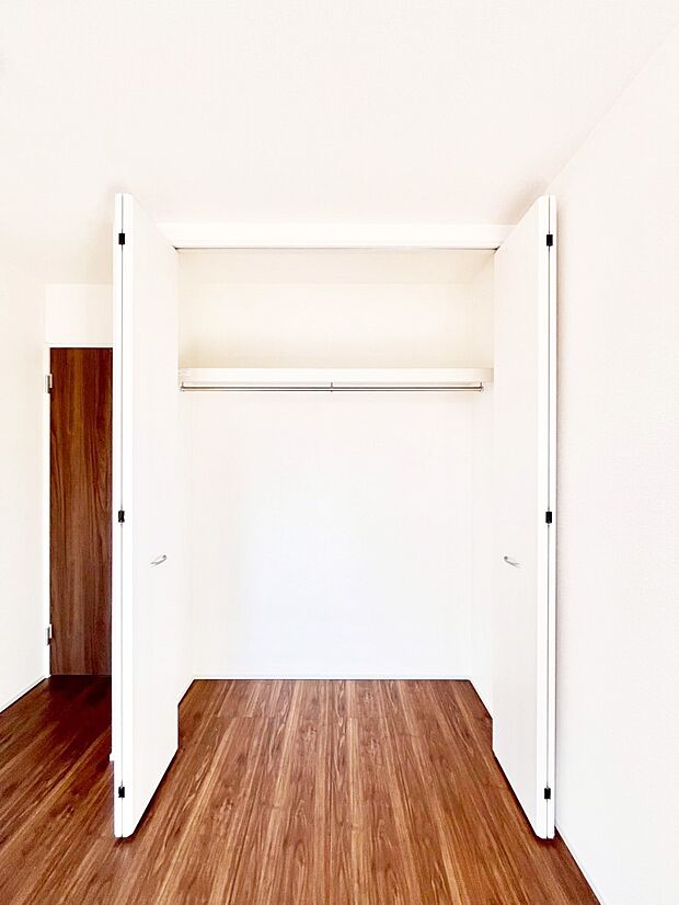 収納力あるクローゼット