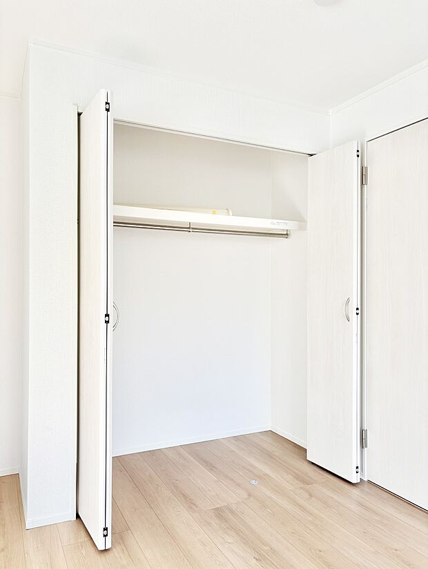 収納力あるクローゼット