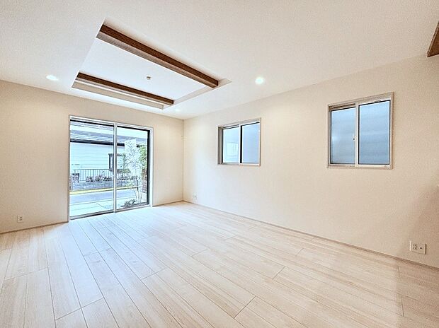 住む方の個性が引き出される、インテリアを考えるのが楽しみなリビングです!