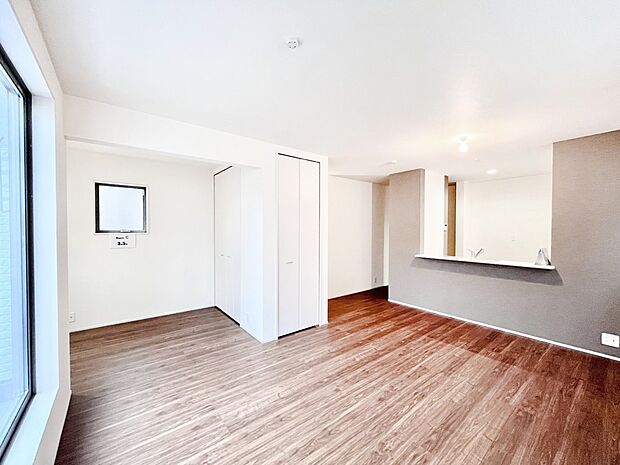 住む方の個性が引き出される、インテリアを考えるのが楽しみなリビングです！ 