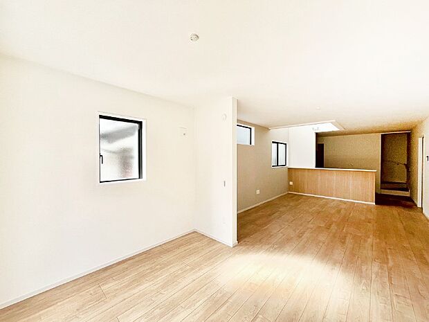 住む方の個性が引き出される、インテリアを考えるのが楽しみなリビングです