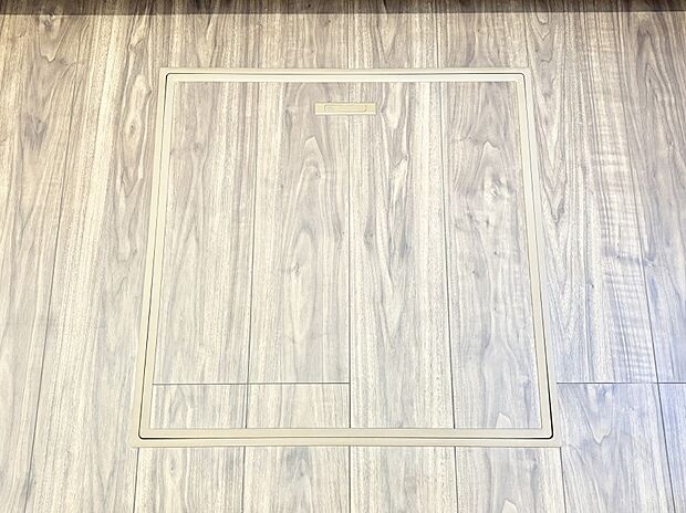 床下収納付き！日用品・非常用品の収納にも大活躍。