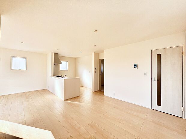 17帖のＬＤＫは家族みんなの快適空間！家族のつながりを強くする大事なスペースです。 