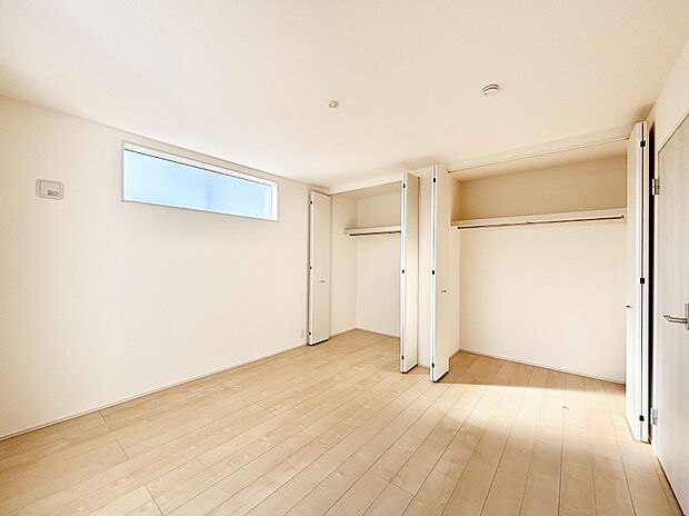 子供部屋にもおすすめな収納スペースたっぷりの居室