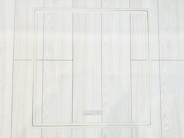 床下収納付き!日用品・非常用品の収納にも大活躍。