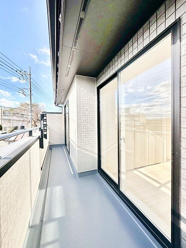 日当たり良好!お天気の良い日は洗濯物が早く乾きそう