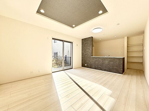 住む方の個性が引き出される、インテリアを考えるのが楽しみなリビングです!