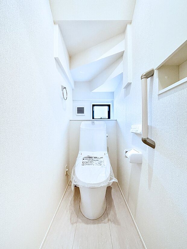 ウォシュレット付きトイレが1階と2階それぞれに配置されていてとても便利です。