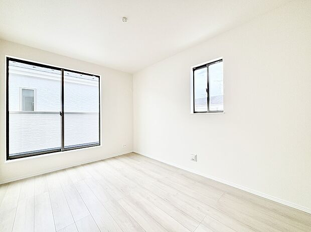 2面採光で明るさ&風通し良好!