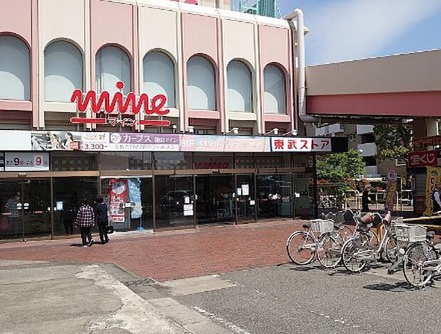 スーパー 700m 東武ストア 蓮田マイン
