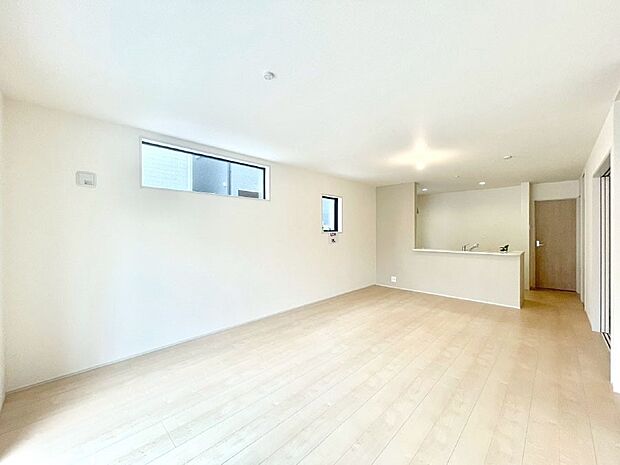 住む方の個性が引き出される、インテリアを考えるのが楽しみなリビングです！ 