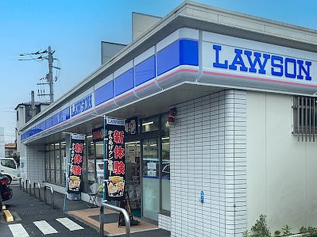 コンビニ 93m ローソン 川口芝宮根店