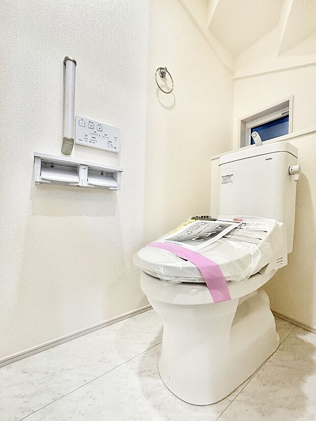 トイレは1階と2階それぞれに配置されていてとても便利です。 