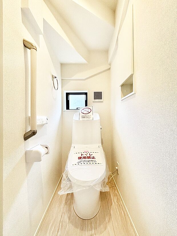トイレは1階と2階それぞれに配置されていてとても便利です。
