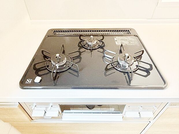 三口ガスコンロでお料理が一気にはかどりそう