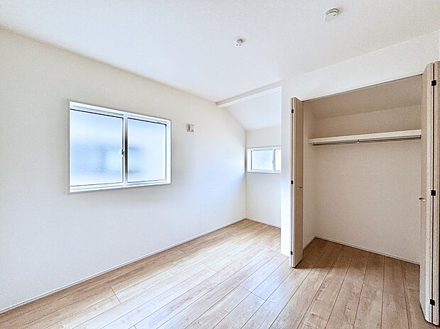 収納が充実しているので、居住スペースを広く使えます。