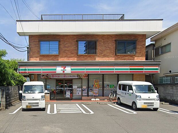 コンビニ 100m セブン-イレブン 針ヶ谷店