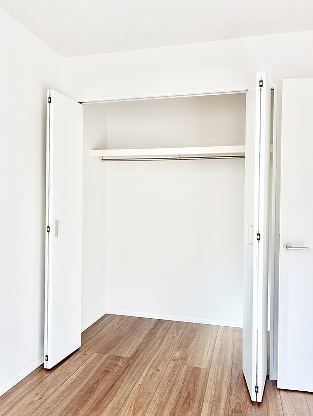 収納力あるクローゼット