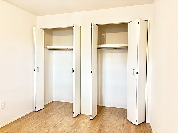 収納力あるクローゼット