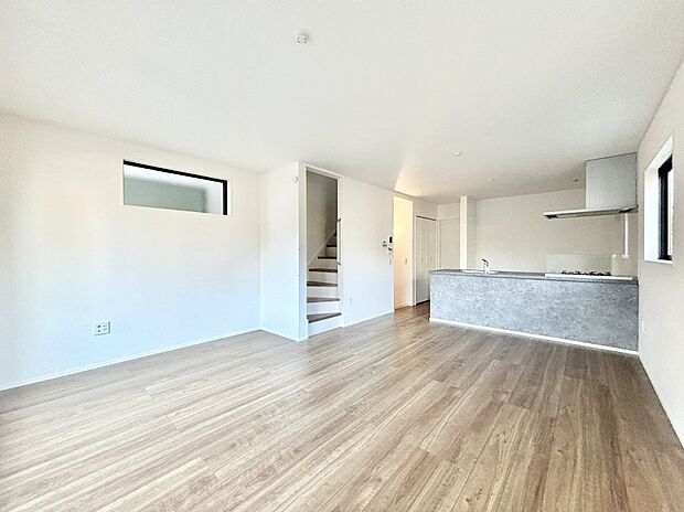 住む方の個性が引き出される、インテリアを考えるのが楽しみなリビングです!