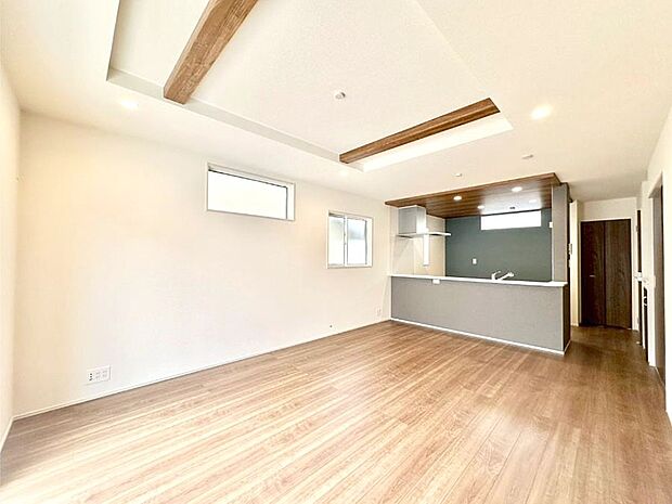 住む方の個性が引き出される、インテリアを考えるのが楽しみなリビングです!