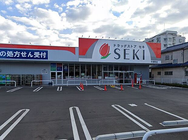 ドラッグストア 400m ドラッグストアセキ 中浦和店